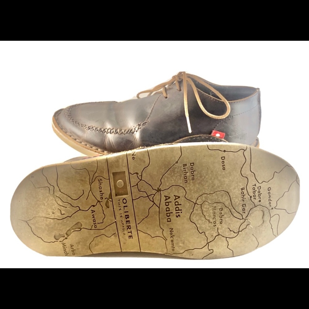 Oliberte Hand Made Leather Chukka Boots